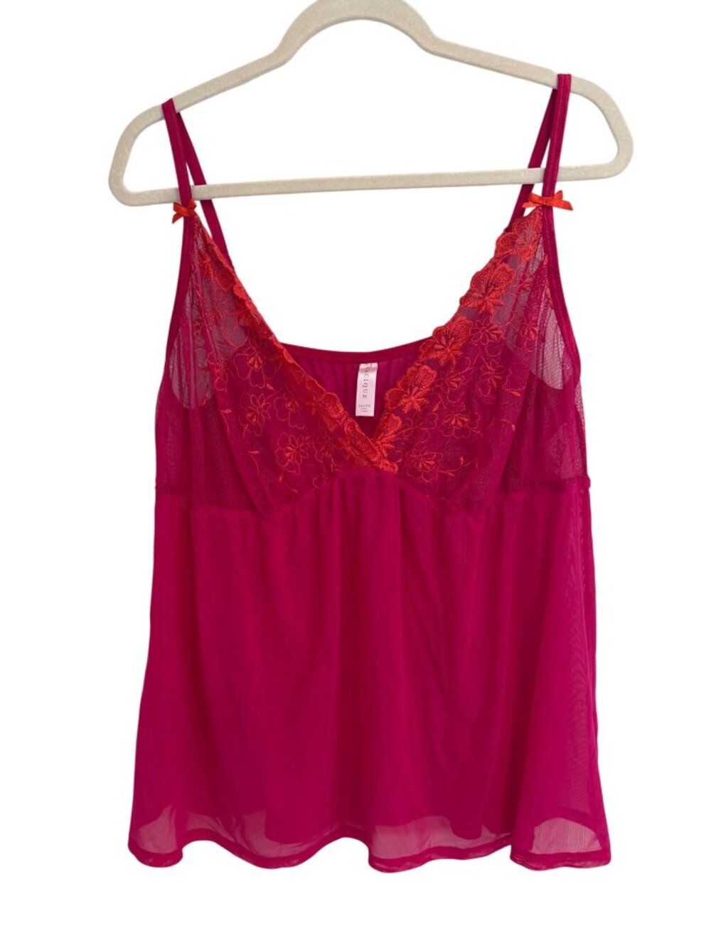 Cacique by Lane Bryant Embroidered Chemise size 26/28/ 4x